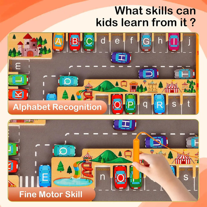 Kids Parking Lot Puzzles