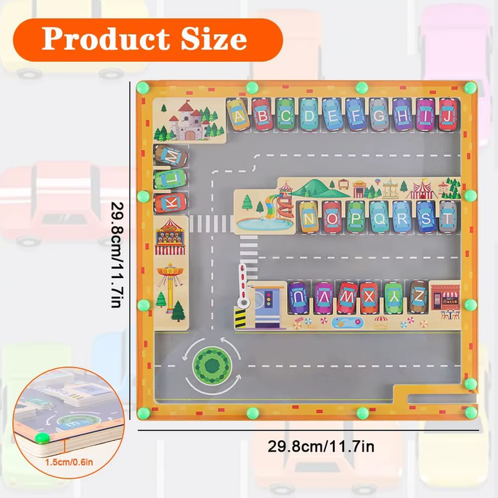 Kids Parking Lot Puzzles