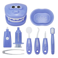 1/9Pcs Montessori Educational Toys for Children Early Learning Doctors Role Play Kids Intelligence Brushing Tooth Teaching Aids