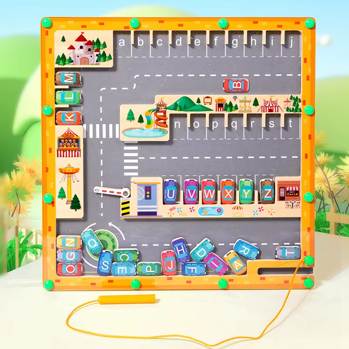 Kids Parking Lot Puzzles